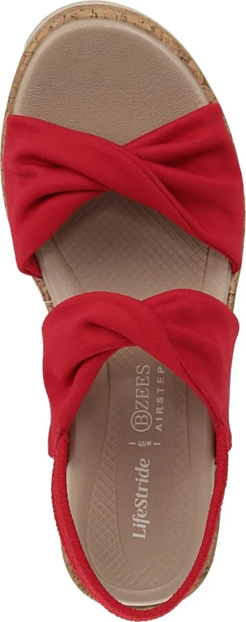 LifeStride Women's Riley Washable Slingback Wedge Sandals - Image 8