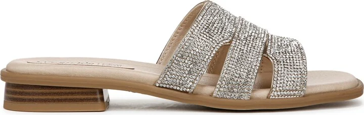 LifeStride Women's Royalty Bling Square Toe Slide Sandals - Image 2