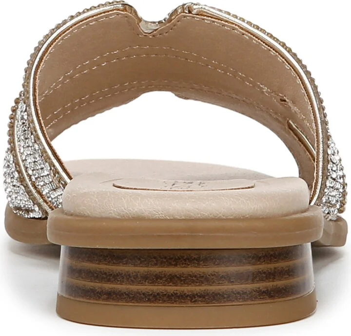 LifeStride Women's Royalty Bling Square Toe Slide Sandals - Image 3