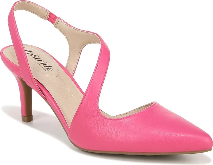 LifeStride Womens Santorini Dress Pump French Pink 7 M