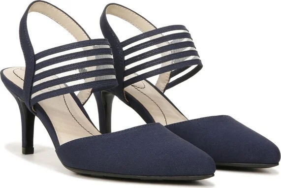 LifeStride Women's Sanya Pump True Navy 8 M - Image 2