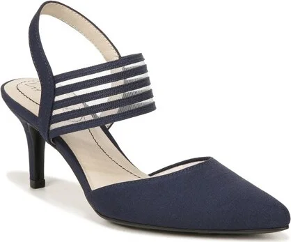 LifeStride Women's Sanya Pump True Navy 8 M