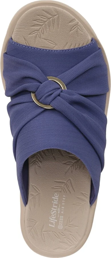 LifeStride Women's Serenade Washable Slide Wedge Sandals - Image 4