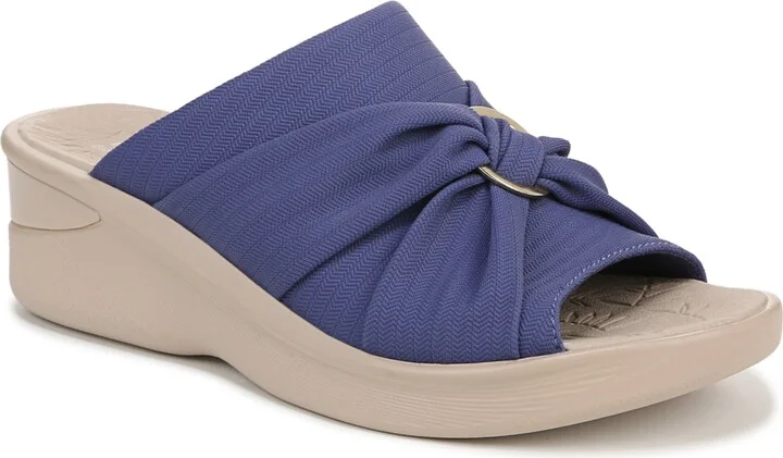 LifeStride Women's Serenade Washable Slide Wedge Sandals