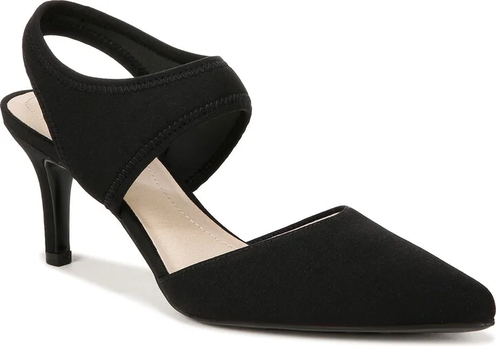 LifeStride Womens Sindie High Heel Dress Pump Black 8 W