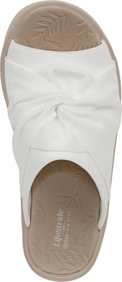 LifeStride Women's Smile 3 Washable Slide Wedge Sandals - Image 4