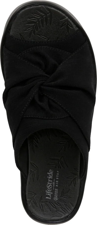 LifeStride Women's Smile 3 Washable Slide Wedge Sandals - Image 8