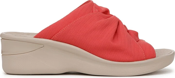 LifeStride Women's Smile 3 Washable Slide Wedge Sandals - Image 10