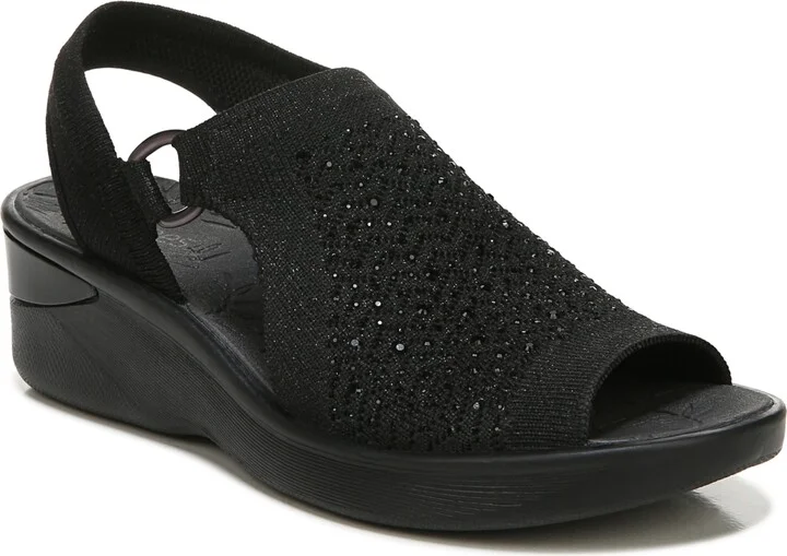 LifeStride Women's Star Bright Washable Wedge Slingbacks