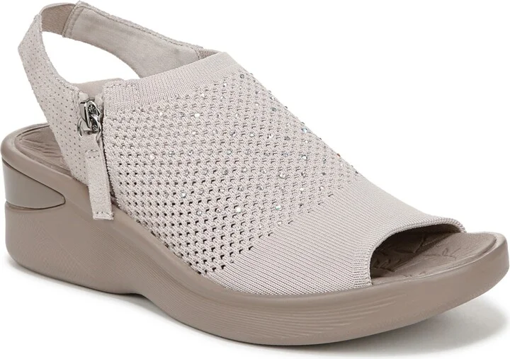 LifeStride Women's Starlet Washable Slingback Wedge Sandals