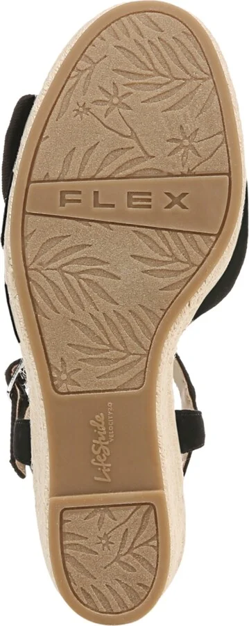 LifeStride Women's Tahlia Open RoundToe Espadrille Wedge Sandals - Image 5