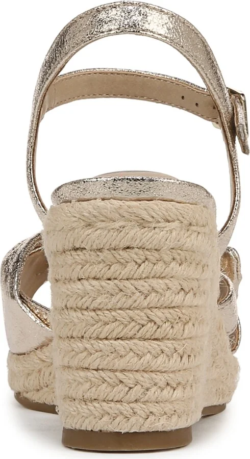 LifeStride Women's Tahlia Open RoundToe Espadrille Wedge Sandals - Image 7