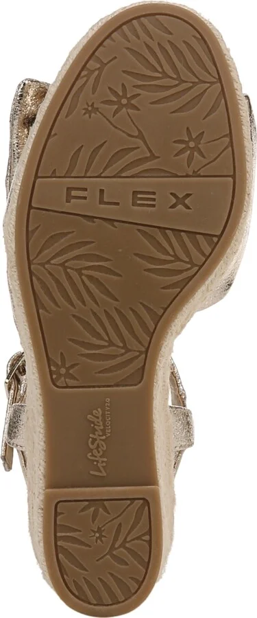 LifeStride Women's Tahlia Open RoundToe Espadrille Wedge Sandals - Image 9