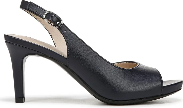 LifeStride Women's Teller 2 Slingback Peep Toe Pumps - Image 2