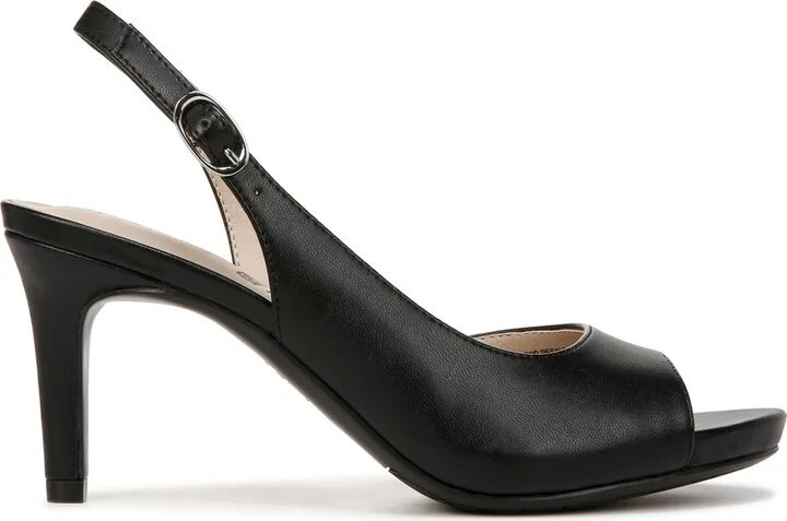 LifeStride Women's Teller 2 Slingback Peep Toe Pumps - Image 6