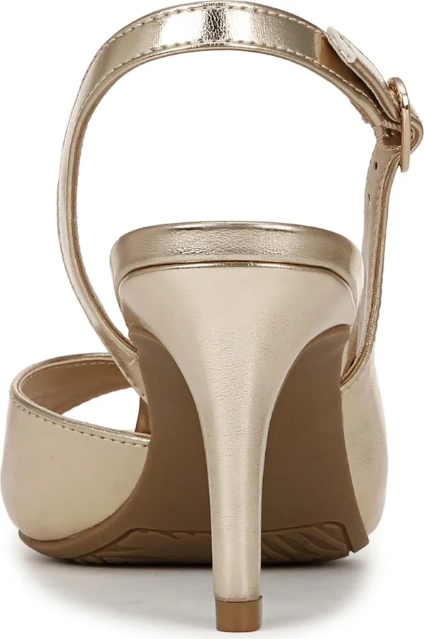 LifeStride Women's Teller 2 Slingback Peep Toe Pumps - Image 11