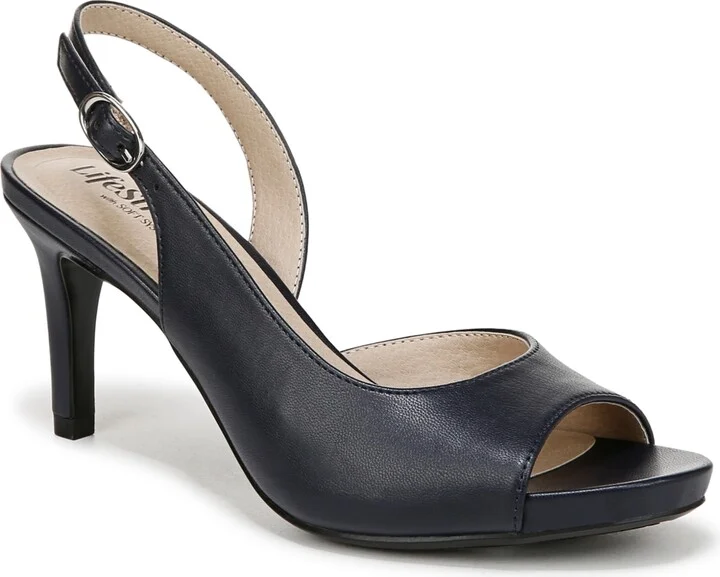 Lux Navy Faux Leather