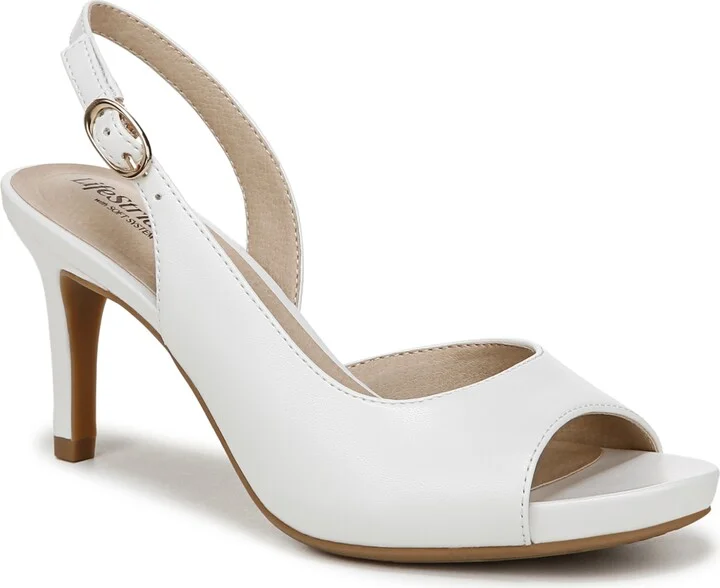 Bright White Faux Leather
