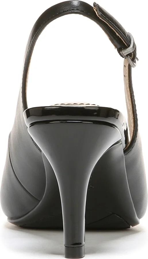 LifeStride Women's Teller Slingback Peep Toe Pumps - Image 7