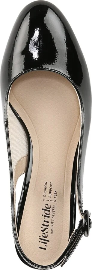 LifeStride Women's Tia Block Heel Slingback Pumps - Image 4