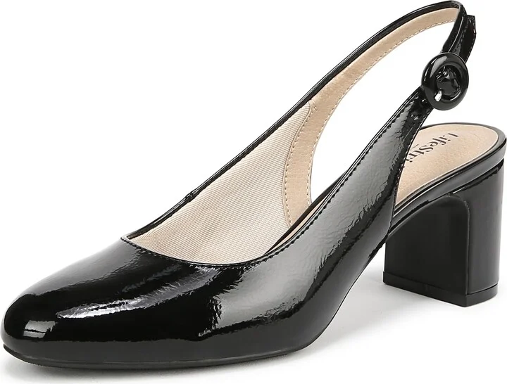 Black Faux Leather
