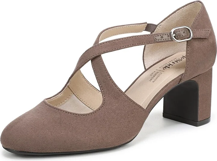 LifeStride Women's Tracy Pump Mocha 5 M