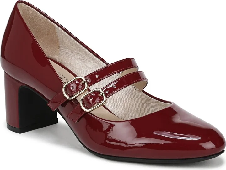 Dark Cherry Faux Patent Leather