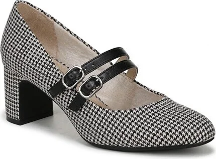 black/bone houndstooth