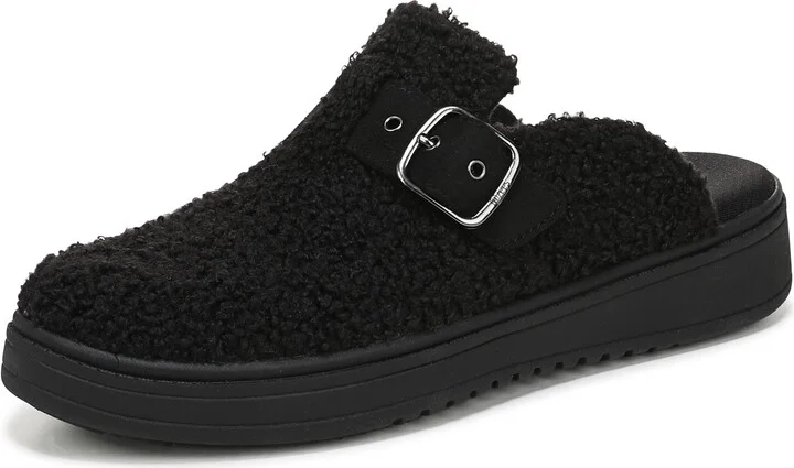 LifeStride Women's Vibe-Cozy Clog Black 7 M
