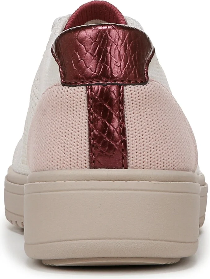 LifeStride Women's Vip Washable Court Inspired Lace Up Platform Sneakers - Image 7