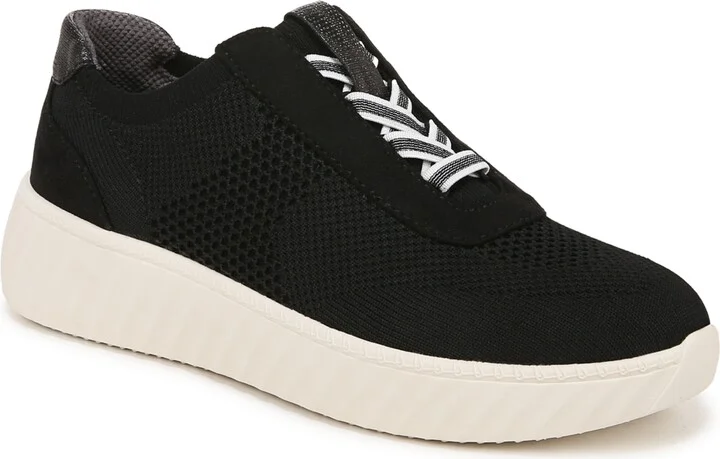 Black Engineered Knit