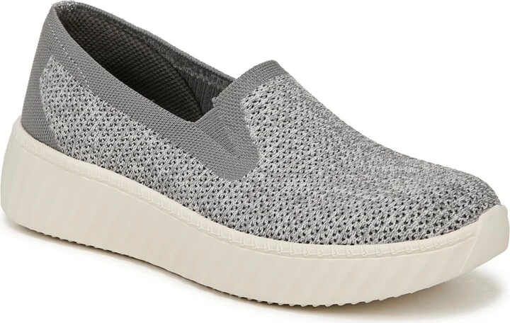 Graphite Heathered Knit Fabric