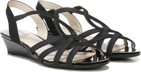 LifeStride Women's Yaya Sandal Soft Silver 10 N - Image 3