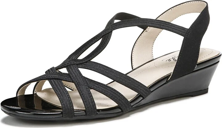 LifeStride Womens Yaya Wedge Sandal