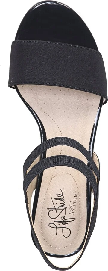 LifeStride Women's Yolo Ankle Strap Wedge Sandals - Image 8
