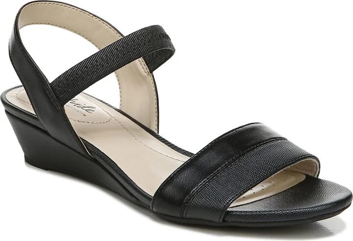 LifeStride Womens Yuma Wedge Sandal