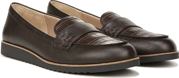 LifeStride Women's Zee Loafer Dark Chocolate Croco 7.5 M - Image 6