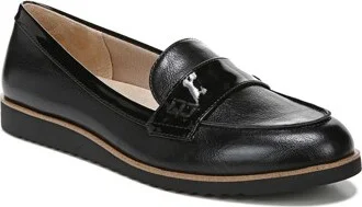 LifeStride Women's Zee Loafer Dark Chocolate Croco 7.5 M