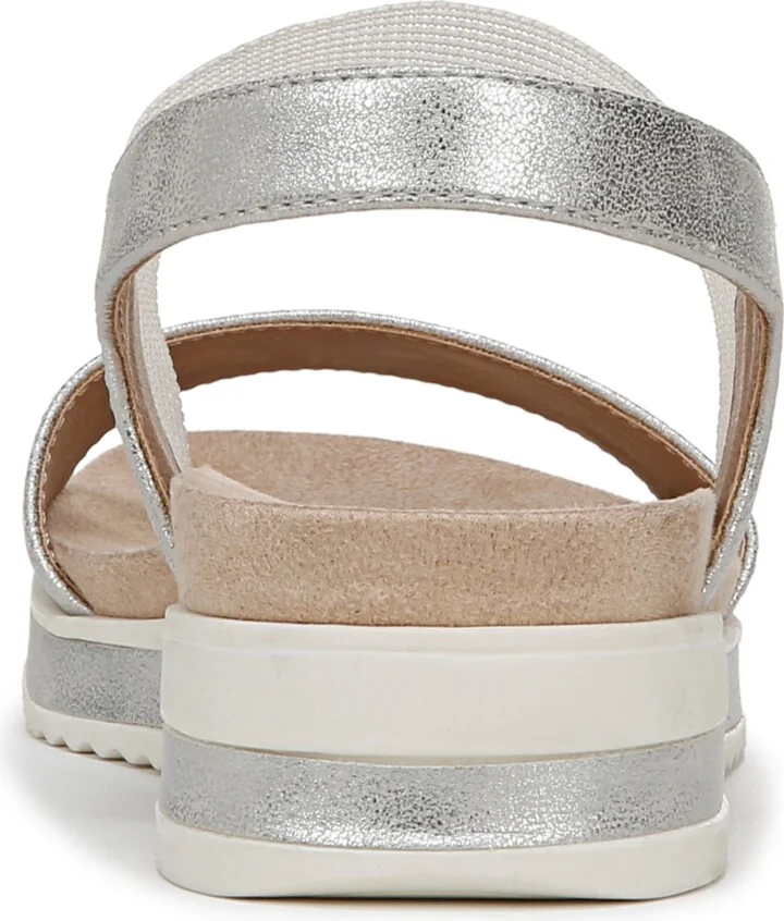 LifeStride Women's Zing Round Open Toe Wedge Slingback Sandals - Image 3