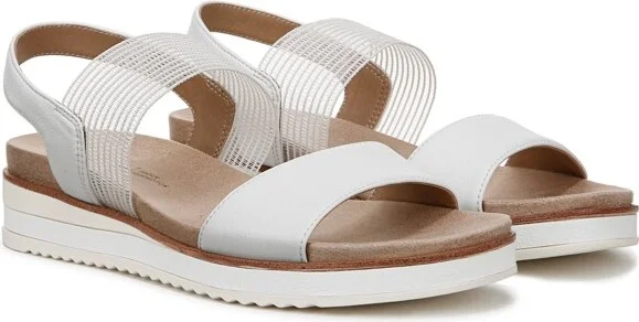 LifeStride Women's Zing Sandal Bright White 9.5 M - Image 4