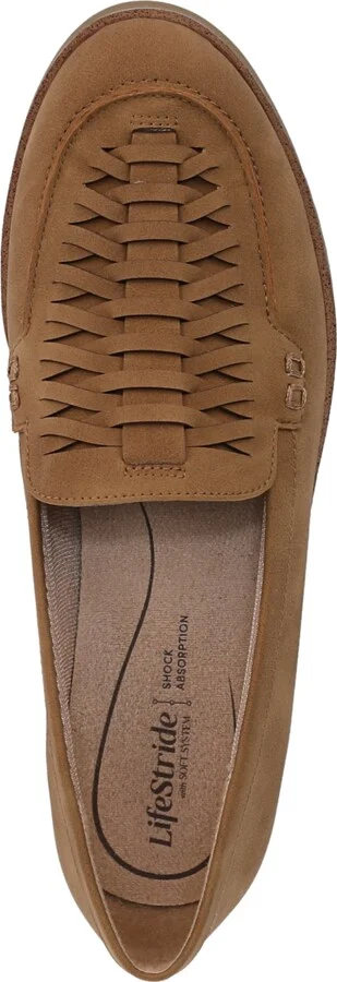 LifeStride Women's Zoey Almond Toe Lug Sole Loafers - Image 8