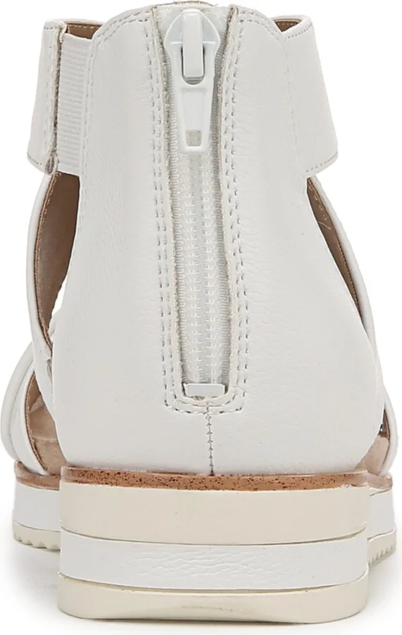 LifeStride Women's Zoom Round Open Toe Crisscross Wedge Sandals - Image 7
