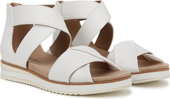 LifeStride Women's Zoom Sandal Bright White 6.5 M - Image 2