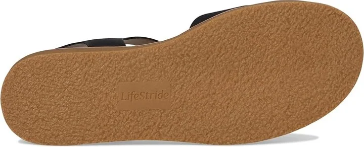 LifeStride Wren Women's Sandals Black : 6 M (B), Faux Leather - Image 3