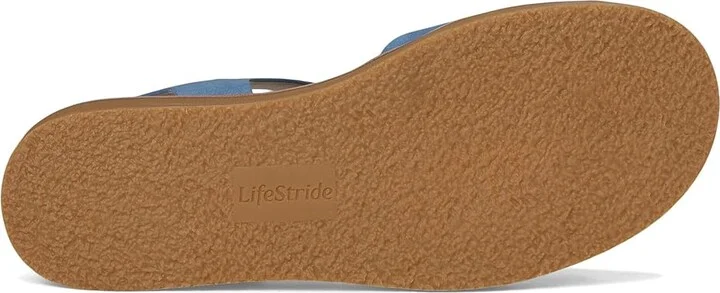 LifeStride Wren Women's Sandals Blue : 5.5 M (B), Faux Leather - Image 3