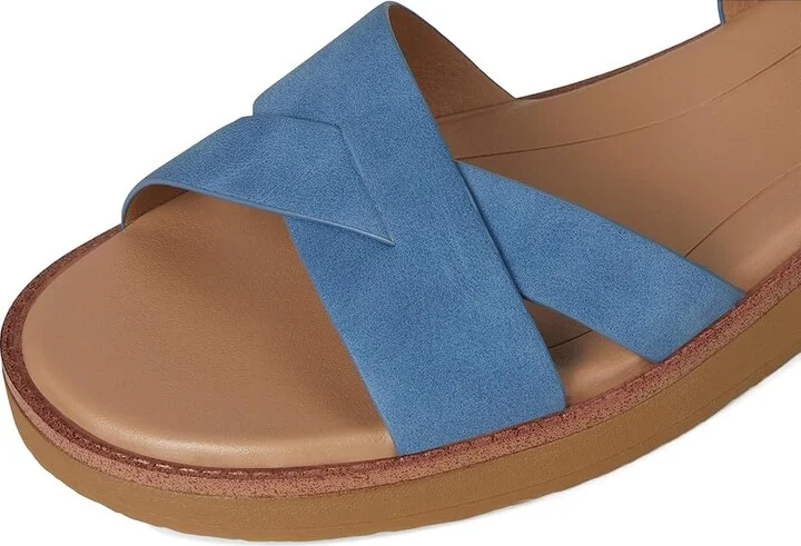 LifeStride Wren Women's Sandals Blue : 5.5 M (B), Faux Leather - Image 7