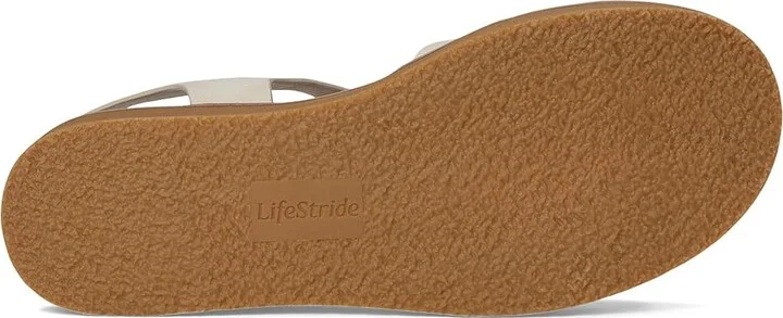 LifeStride Wren Women's Sandals Stone : 8.5 W (C), Faux Leather - Image 3