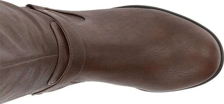 LifeStride X-Felicity Wide Calf Women's Boots Dark Tan : 9.5 M (B), Synthetic - Image 3