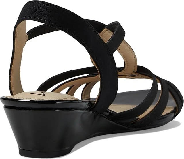 LifeStride Yaya Women's Shoes Black : 9.5 W (C), Textile - Image 5