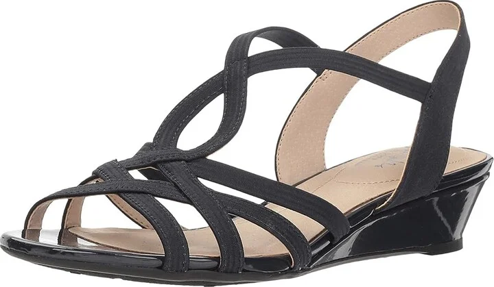LifeStride Yaya Women's Shoes Lux Navy : 9.5 W (C), Textile - Image 2